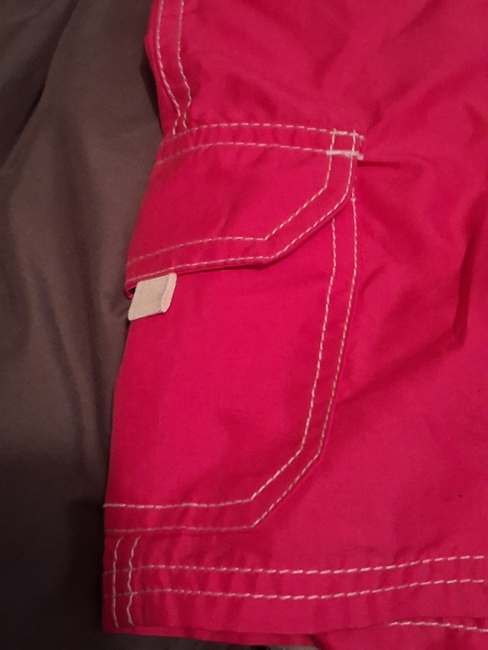 Kanu Surf Hot Pink Cargo Drawstring Shorts - Picture 6 of 7